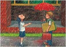 淋着雨的着读音