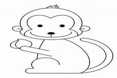 简笔画小猴子